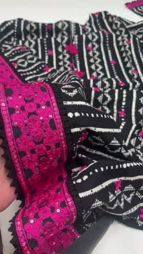 Rs 5500 Sapphire Stitched Shirt Duppata ~ MEDIUM Rs 5500 Sapphire Stitched Shirt Duppata ~ MEDIUM